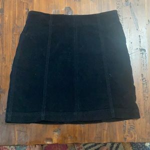 Free people corduroy mini skirt